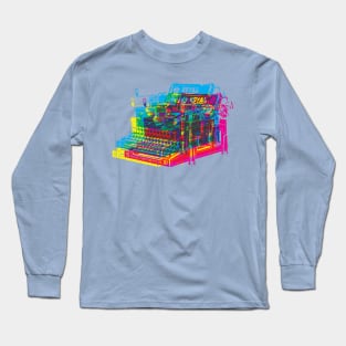 OLD CMYK LAPTOP Long Sleeve T-Shirt